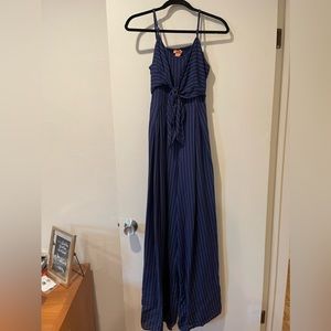 Jumpsuit blue/white stripes